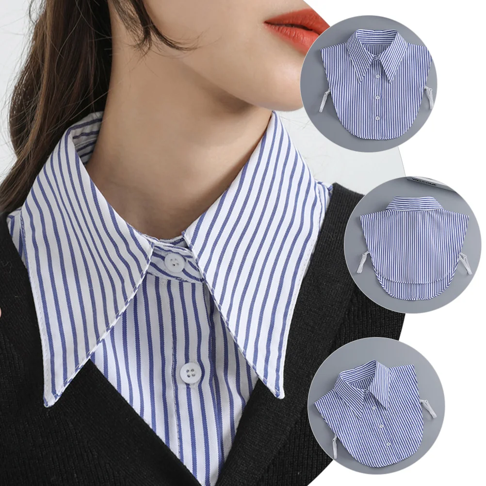 Colletto per camicia finta da donna Colletti falsi decorati staccabili per camicetta da donna