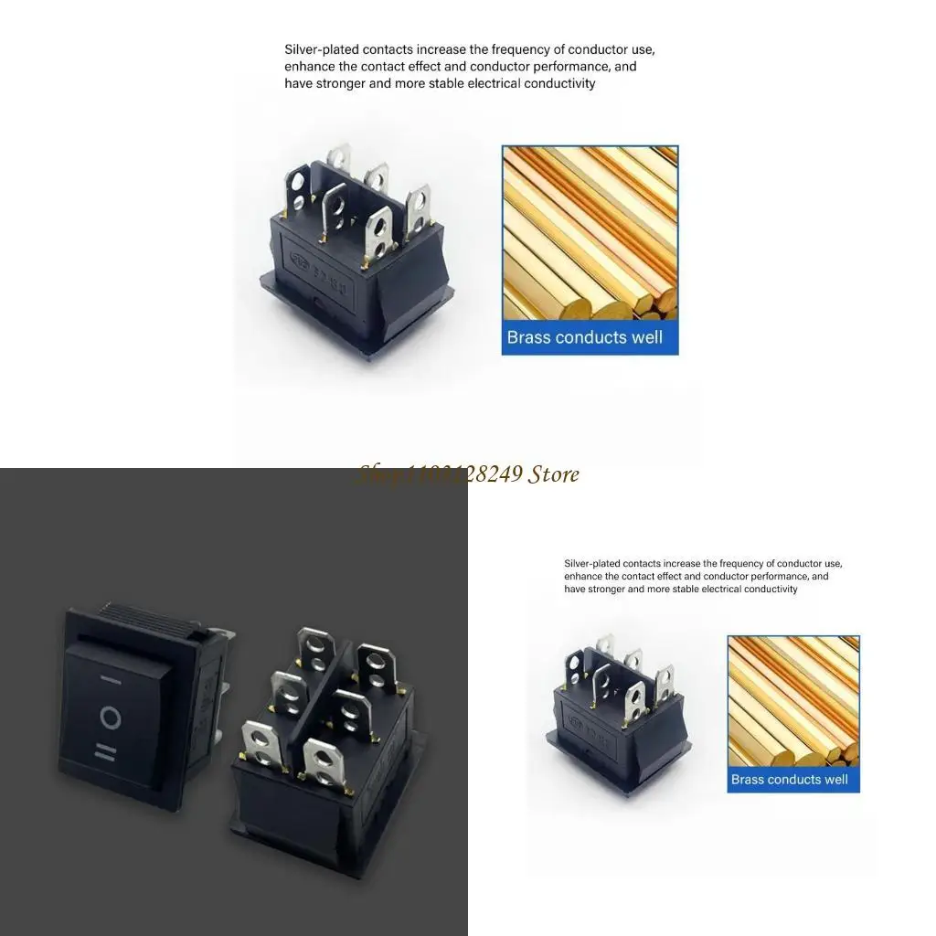 

N5KD Самостоятельный сброс двухсторонний переключатель кнопки рокеров Частые работы для стабильных представлений в домах и