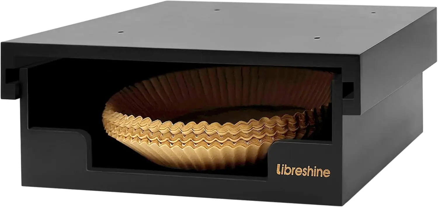 

Диспенсер для вкладышей для аэрофритюрницы 6/8/9 дюймов, держатель для бумажных тарелок 8/9/10 дюймов под шкаф, бамбуковый кухонный органайзер