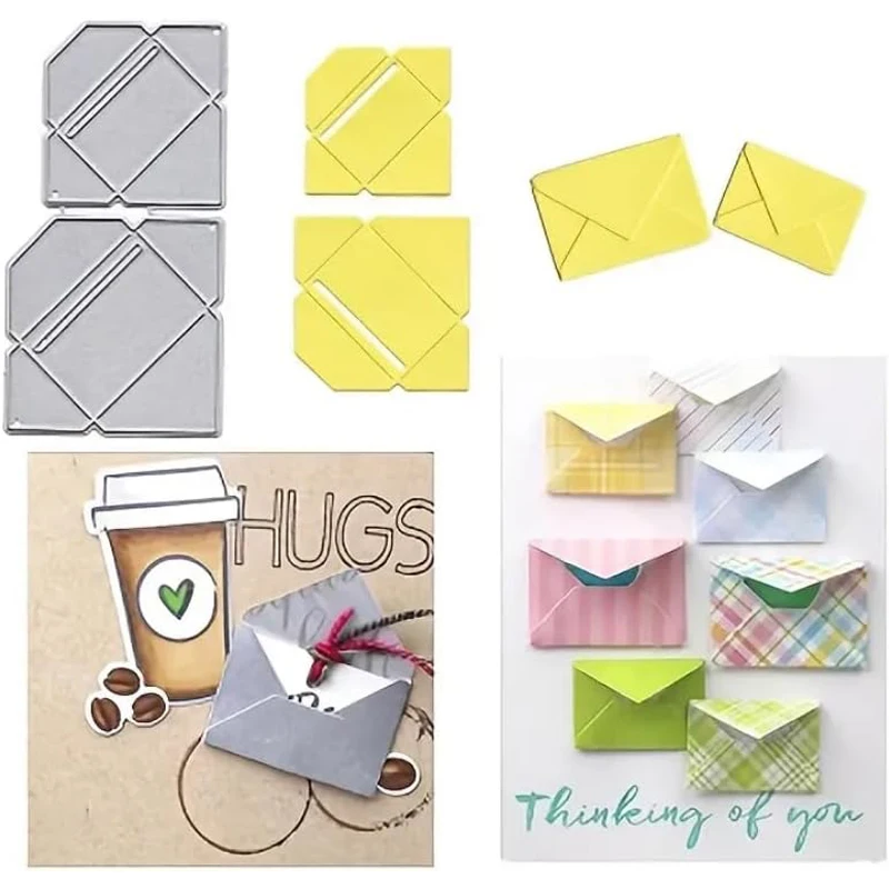 Envelope Cutting mold Card making Frame die-cutting Embossed template DIY Clipbook Album Craft Decoration