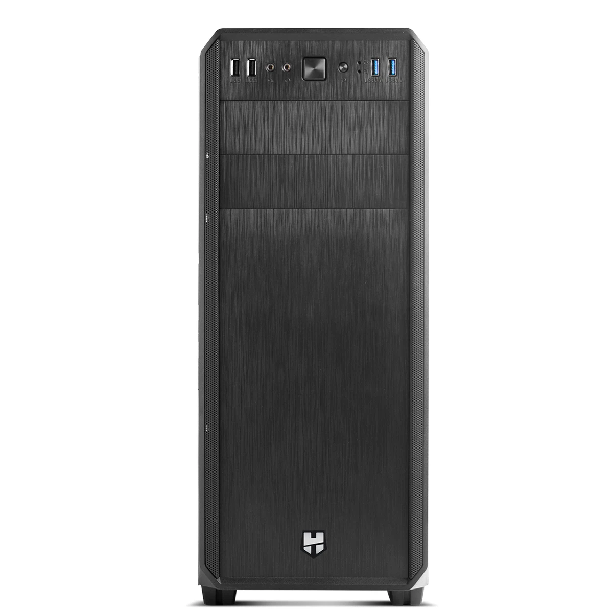 Cash Box computer PC desktop Semitorre ATX Hummer ZS schwarz Gaming - NOX