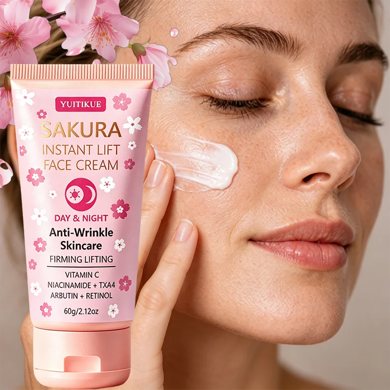 Skincare Niacinamide - YUITIKUE Sakura - Crema Facial Reafirmante
