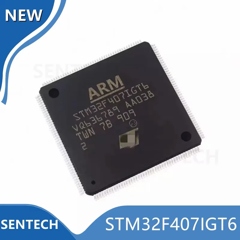 

1pcs/lot STM32F407IGT6 STM32F407 LQFP-176 New original ic chip In stock