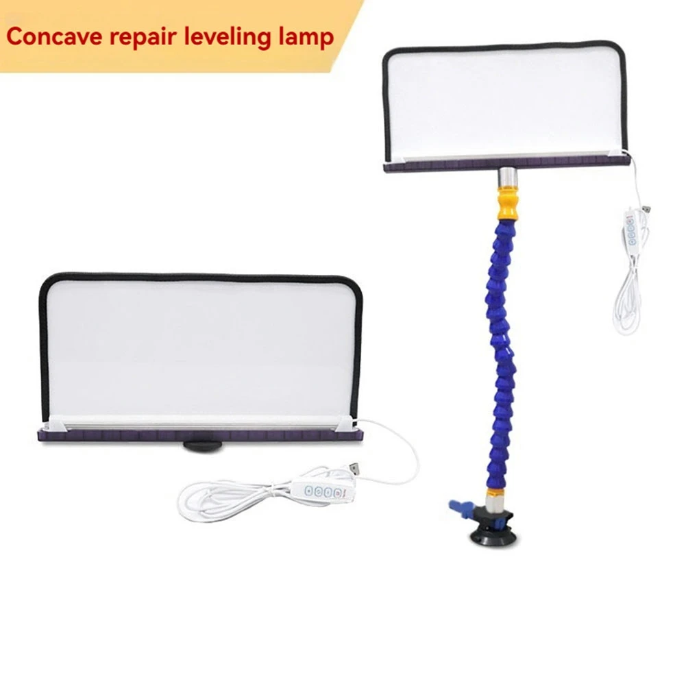 ABXHH USB-порт, светодиодные отражающие лампы, инструменты для ремонта вмятин, светодиодные выравнивающие лампы, трехскоростные лампы для ремонта автомобиля