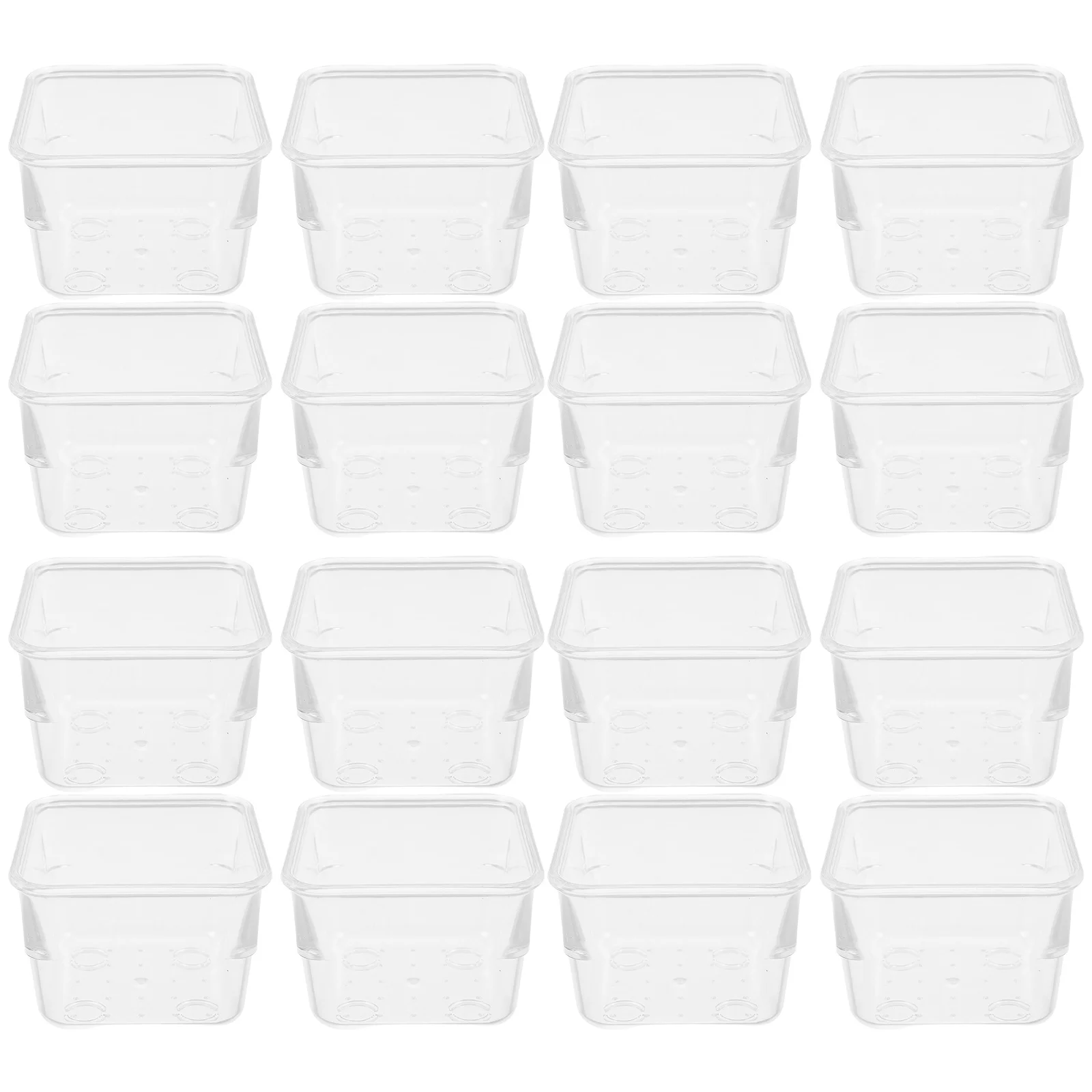 

24Pcs Stackable Clear Plastic Makeup Drawer Organizer Storage Bins for Cosmetics Small Transparent Vanity Storage