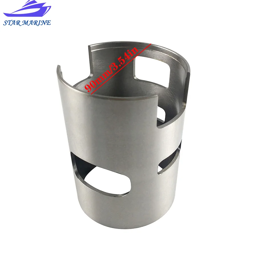 6R5-10935 Cylinder Liner Sleeve for YAMAHA Outboard 150HP 175HP 200HP 2 stroke boat motor Inside Diameter 90MM 6R5-10935-00