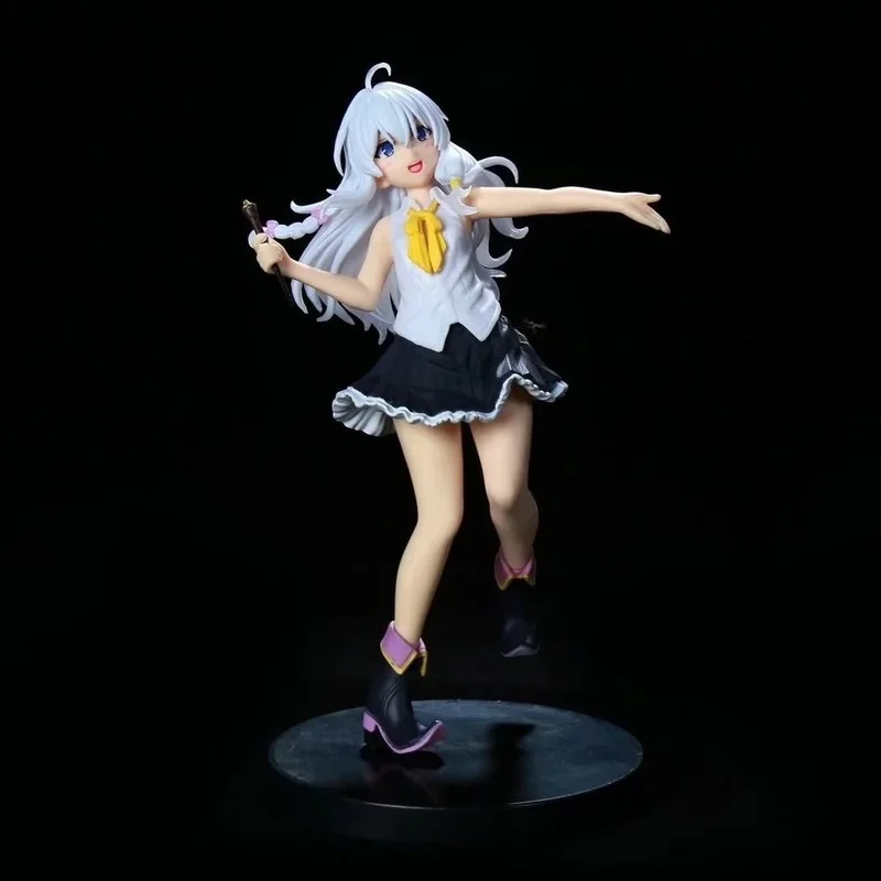 20cm Anime Wandering Witch Elaina Figure The Journey Of Elaina Majo No Tabitabi Action Figurine Pvc Model Toy Statues Toys