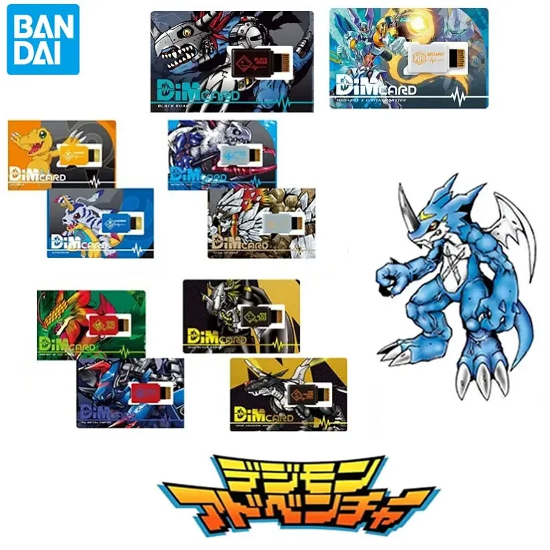 

Bandai Genuine DIM Memory Card Digimon Adventure Life Bracelet Vital Bracelet Medarot Agumon Fighting Greymon Kids Toys Gifts