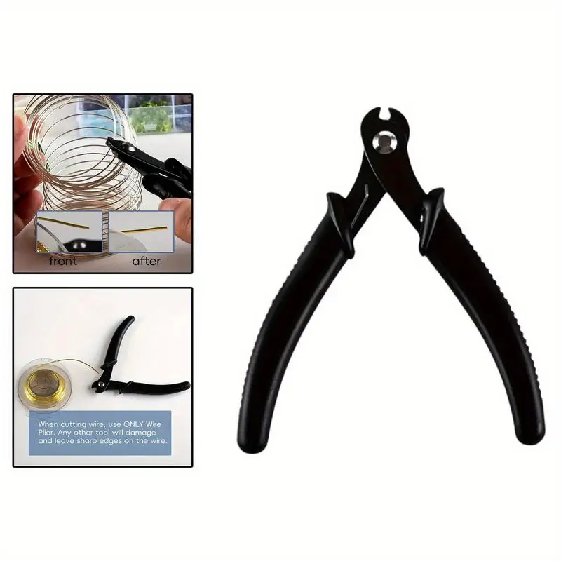 Memory Wire Cutting Plier Jewelry Wire Cutter for Beading Crafting Hobby Work Tool DIY Making Supplies