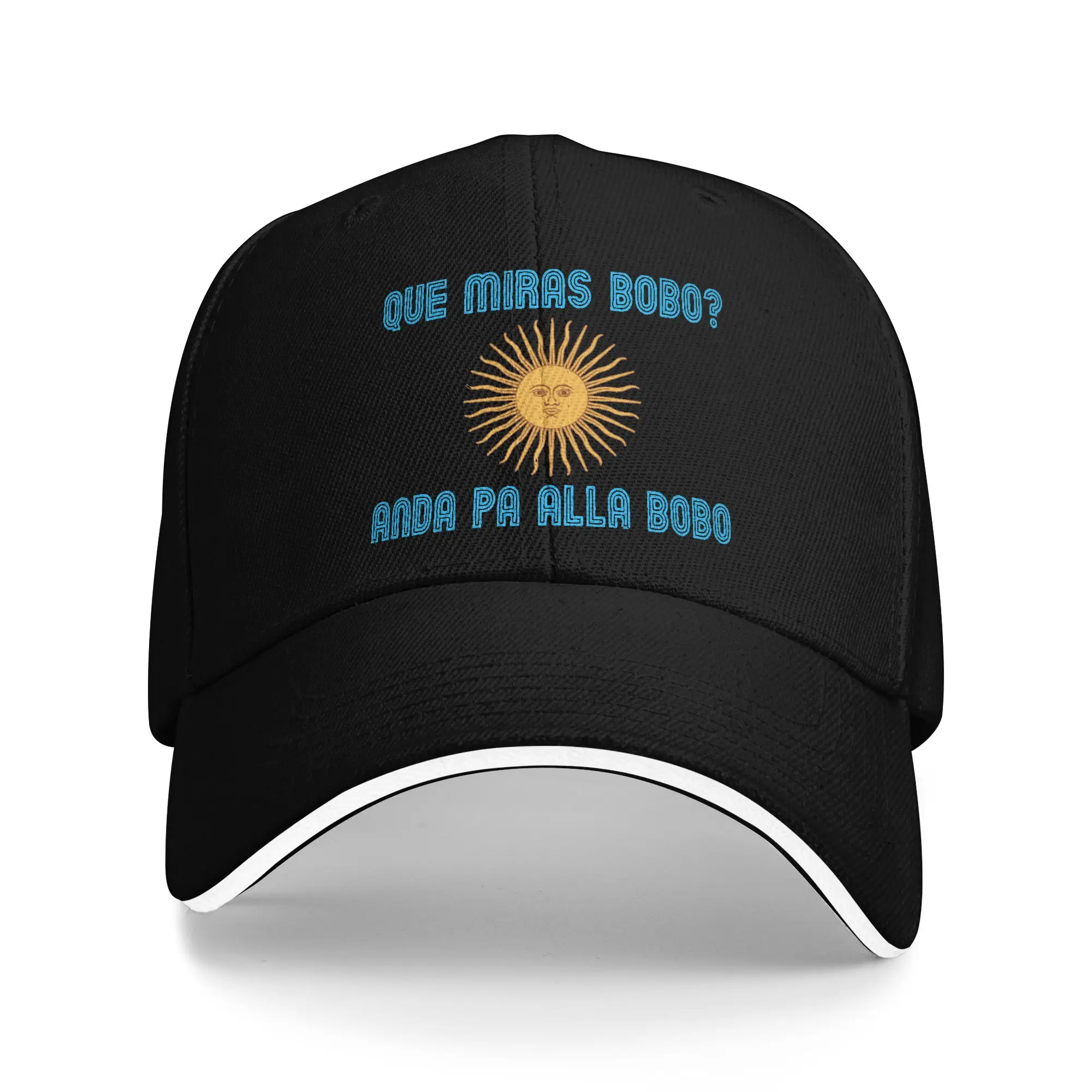 Gorra Trucker Que Miras Bobo Messi, Gorra Snapback de Primavera Unisex, Argentina Fútbol, Hip Hop, Gorra de Béisbol, Gorras Casuales para Exteriores
