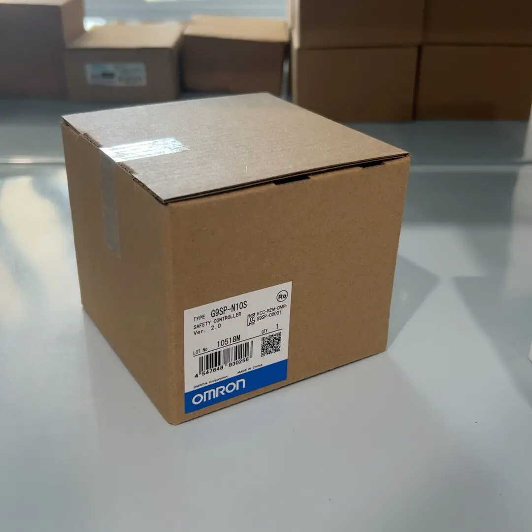 G9SP-N10S Omron safety controller, original and genuine, brand new and unopened.
