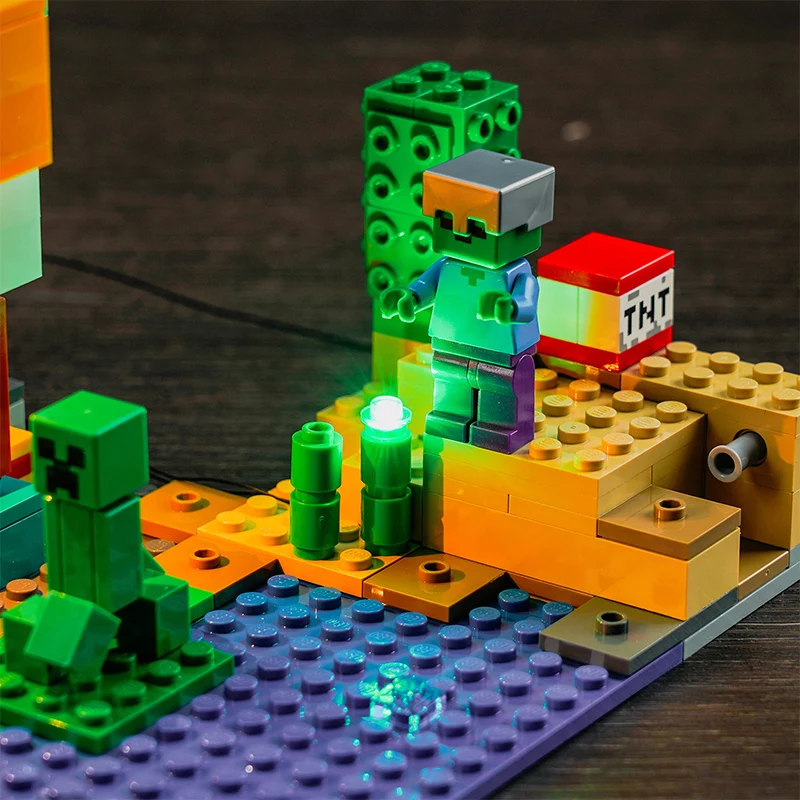 Lazishi LED light 21249 set is suitable for The Crafting Box 4.0 building blocks (only including lighting accessories)