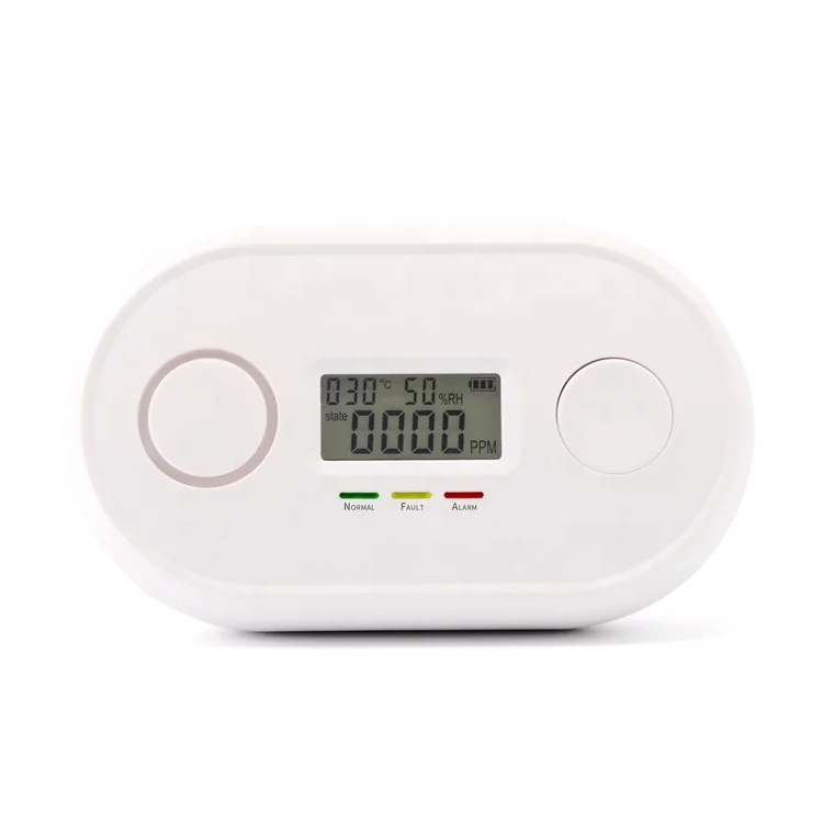 

Умный дом, пожарная дымовая сигнализация, Wi-Fi, беспроводная сигнализация с обнаружением температуры и влажности угарного газа, голосовая сигнализация