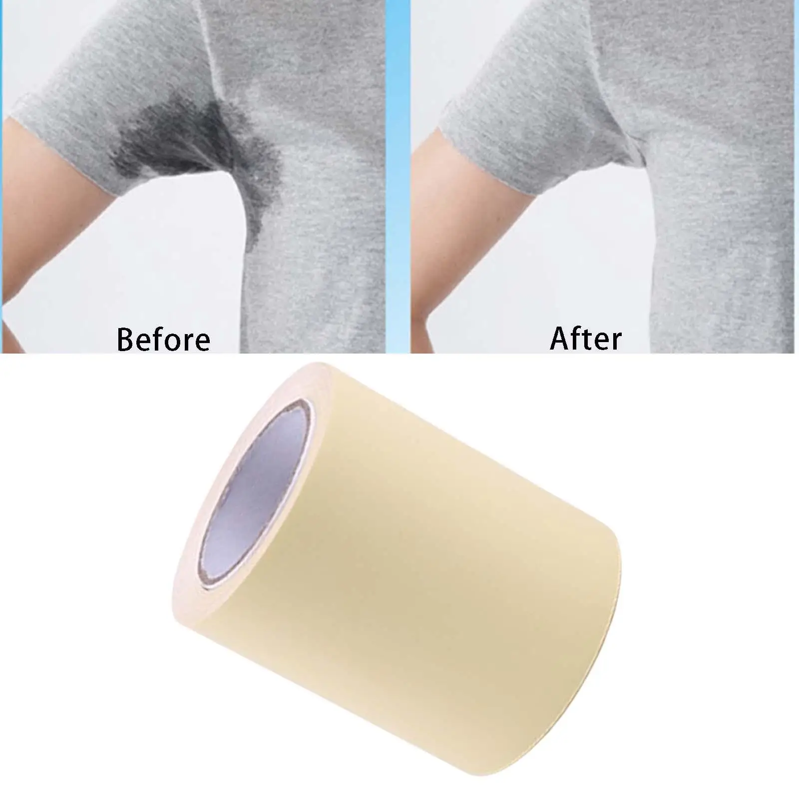 

, Non Visible Transparent Armpit Sheet Antiperspirant Sticker for Unisex