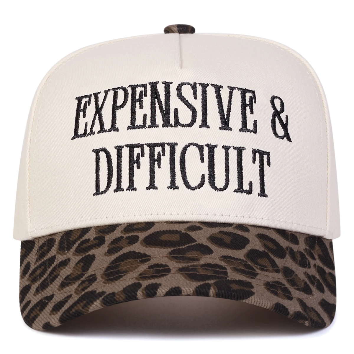 Unisex EXPENSIVE DIFFICULT Baseballkappen mit Buchstabenstickerei, Frühling und Herbst, für den Außenbereich, verstellbare Freizeithüte, Sonnenschutzhut, Sportkappe – Detail 9