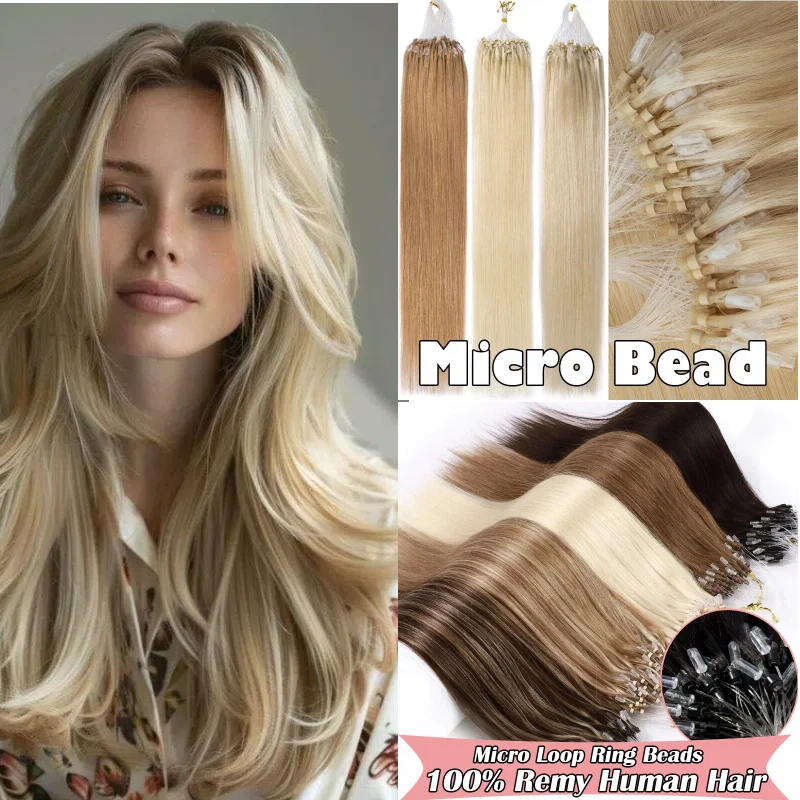100-human-hair-micro-loop-extensions-16inch-straight-1b-30-add-length-body-for-fine-hair-everyday-wholesale-dropship