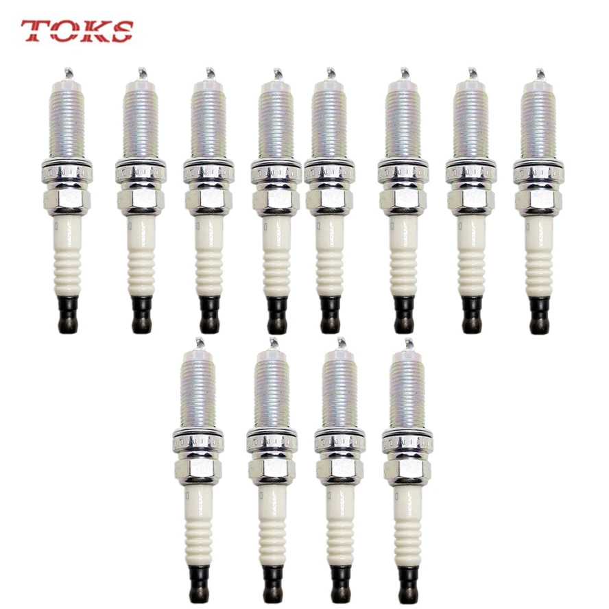 12pcs DILZKAR7C11S 90137 12290-5R0-003 Dual Iridium Spark Plugs For 2015-2018 Honda Fit 1.5L DILZKAR7C-11S 122905R0003