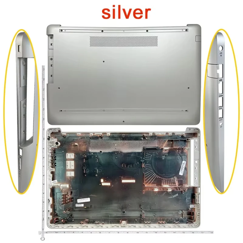 NOWA obudowa laptopa do HP Pavilion 17-BY 17-CA 17-CR 17-CX 17-CS TPN-I133 Górna obudowa LCD/górna obudowa podpórki pod nadgarstki/dolna pokrywa dolna — zdjęcie 7