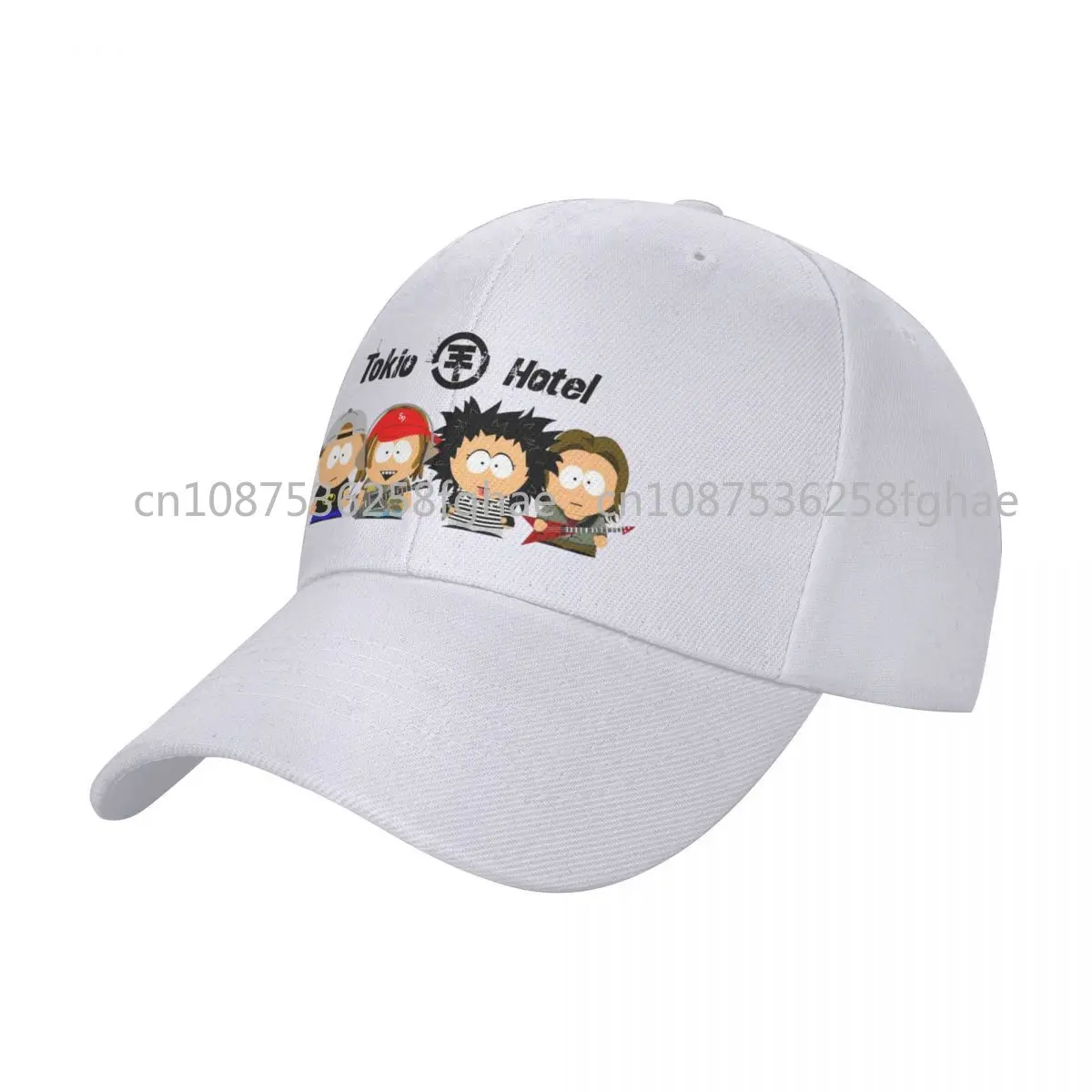 Tokio Hotel Rock Band Baseball Cap For Men Cotton Hats Adjustable Hat Fashion Casual Cap Truck Driver Hat