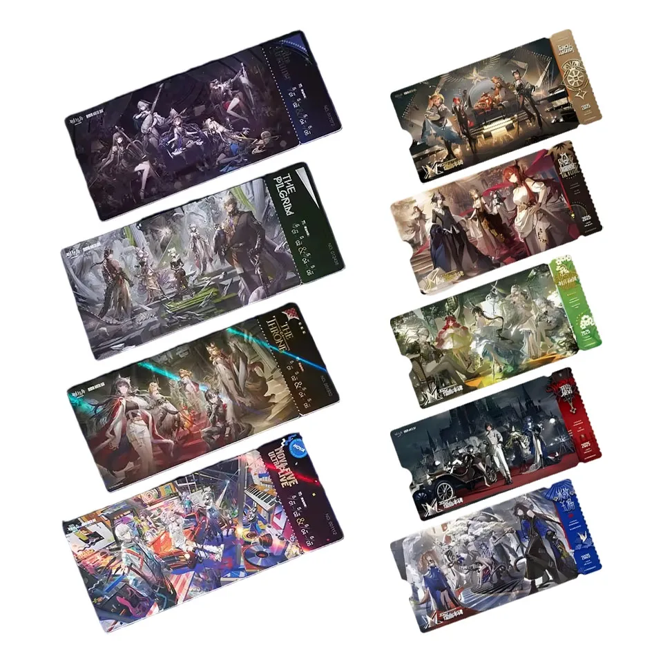 

Официальный мерч Sunsyea Arknights: Оригинальная серия Ambience Synesthesia - Набор коллекционных лазерных билетов BMLC YQFB