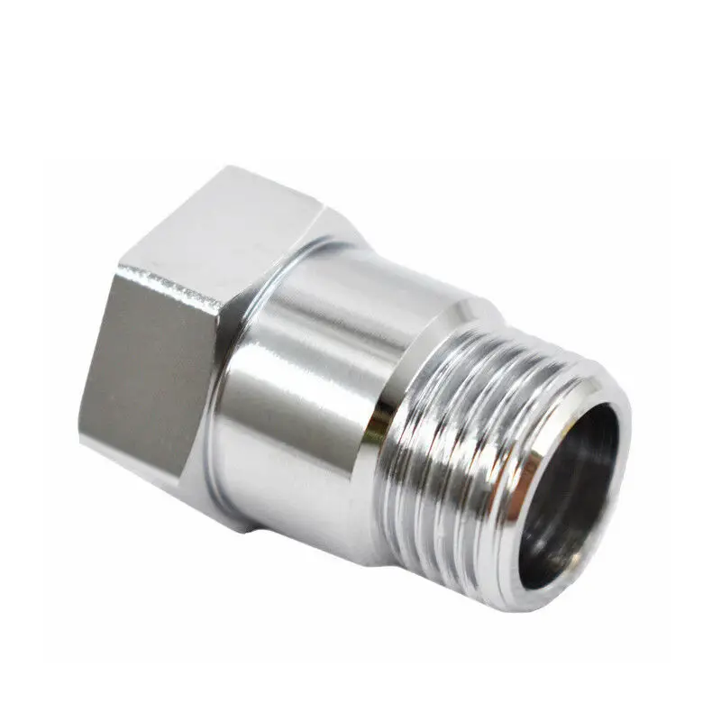 32mm 1PCS Universal M18x1.5 O2 Oxygen Sensor Connector Test Pipe Hexagon Extension Adapter Accessories