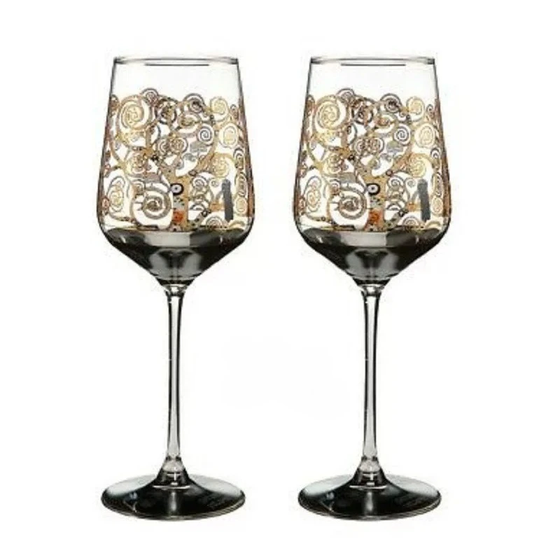 European red wine glass, champagne glass, wine goblet, pair of glasses