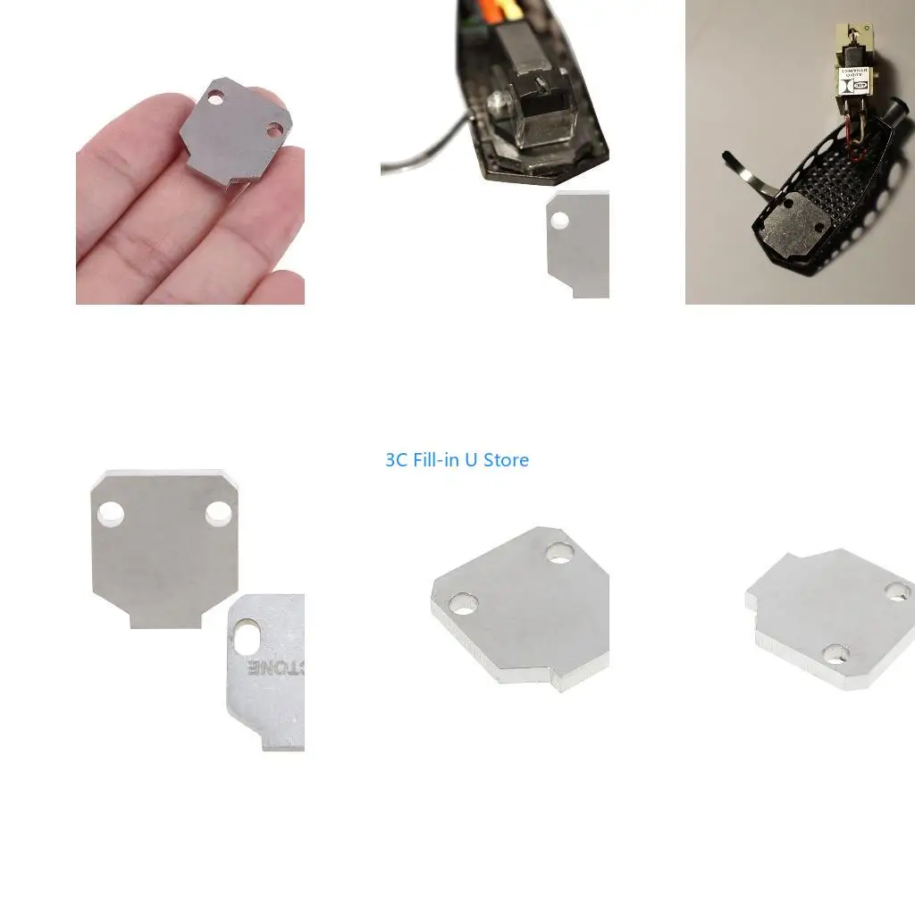 G8TA Phono Cartridge Spacer Metal Shims VTA For Turntable Thorens Rega Linn Electric Instrument Parts