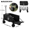 Naturehike BLACKDOG 접이식 접이식 카트(브레이크 휠 포함) 분리형 대용량 유틸리티 왜건 야외 캠핑 트롤리 1