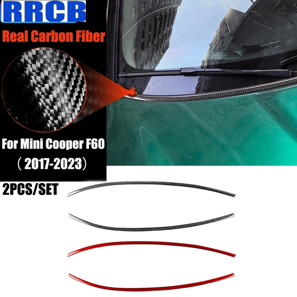 

Для Mini Cooper F60 Countryman 2017-2023 автомобильные аксессуары из углеродного волокна капот декоративная модифицированная внешняя накладка мягкая наклейка