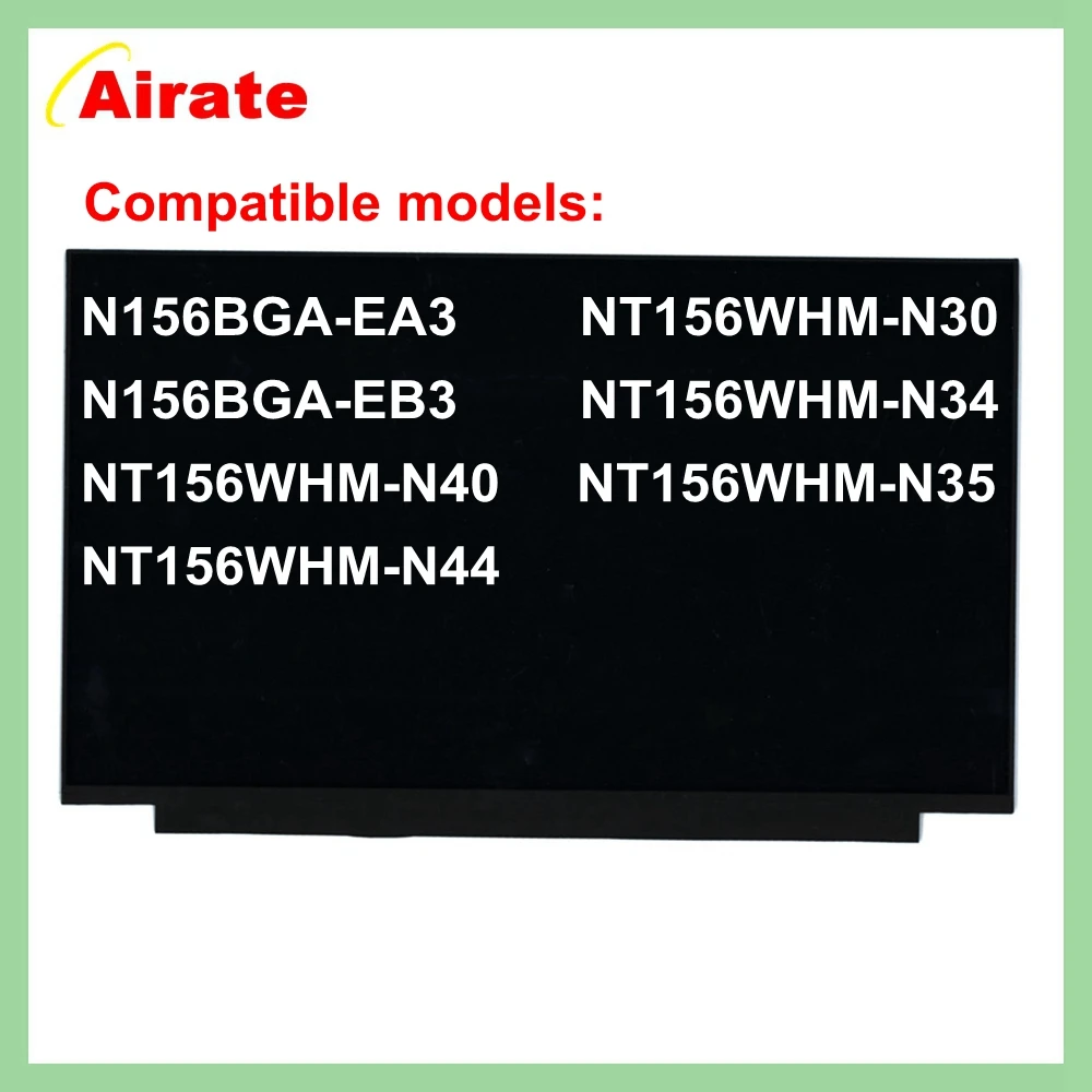 Imagem -02 - Painel de Tela Lcd para Laptop 156 Nt156whm-n30 N34 N35 Nt156whm-n40 Nt156whm-n44 N156bga-ea3 Eb3 1366x768 Edp 30 Pinos