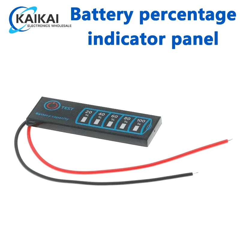 Battery Level Indicator 3-Series Ternary Lithium Battery Lithium Iron Phosphate Lead-Acid Battery Capacity Display Tester Meter