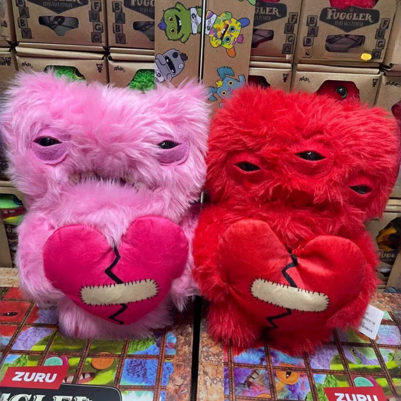 Spot genuine Fuggler Cute Tooth Monster Love Monster Series Tooth Treasure Ugly Cute Plush Doll Children's Gift