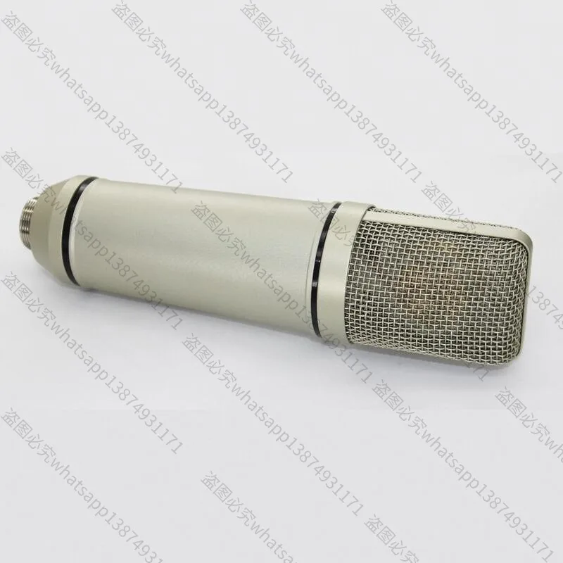 DIY Dual‑Channel Dual Op‑Amp Condenser Microphone 34mm Dual‑Diaphragm Gold‑Plated Capsule for Handmade Mic Project