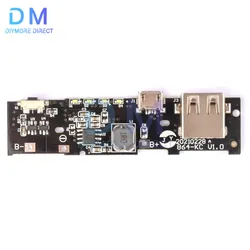 DC 5V 2A USB Power Bank Charge Module 18650 Battery Li-ion Lithium Cells Pack Charging PCB Circuit Board