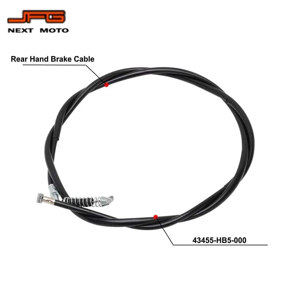 Motorcycles Rear Hand Brake Cable Line For Honda ATC250R/200X/350X TRX250X/300EX/300X ATC 250R 200X ATC 350X TRX 250X 300EX 300X