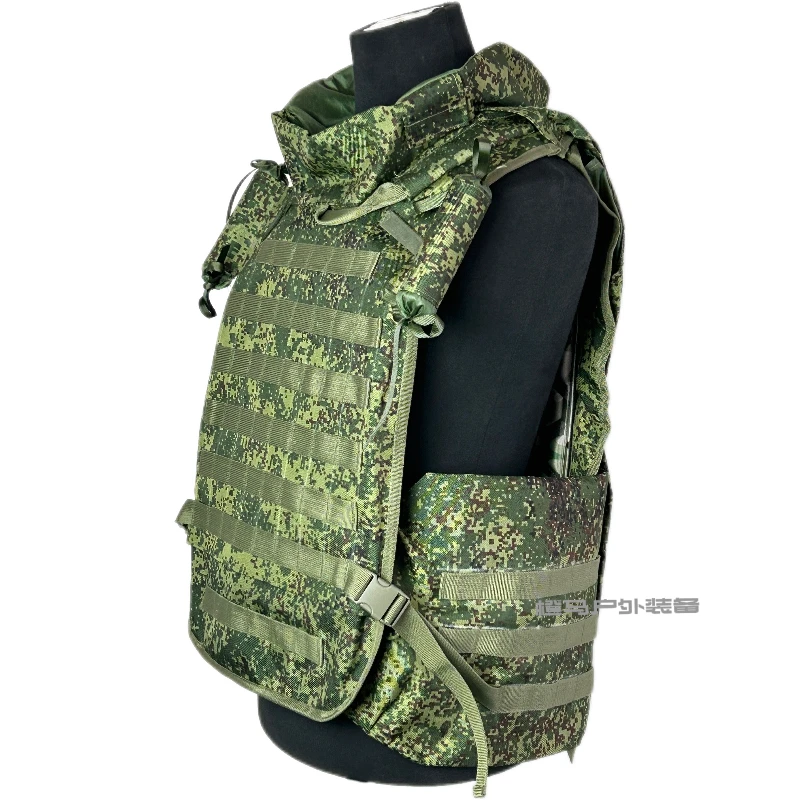 Full Armor Vest Tactical Vest Camouflage Outdoor 6B45 Armor Small Green Man Built-in Insert Plate