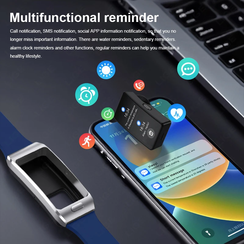 LIGE 2025 مع سماعات رأس لاسلكية ساعة ذكية ECG AI صوت بلوتوث مكالمة نظام تحديد المواقع الرياضة مسار اللياقة البدنية ساعة ذكية للرجال والنساء #3