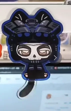 Call of Duty Keegang konig Ghost Wagging Tail акриловый брелок для рюкзака кулон подарок