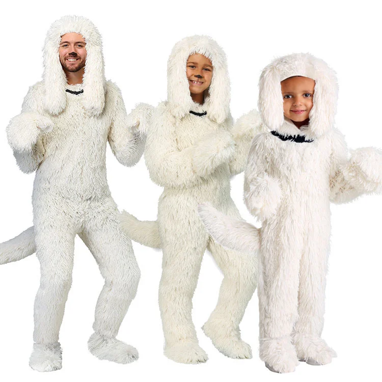 

Polar Bear Mascot Adorable Costume Animal Theme White Bear Mascot Mascot Fantasy Carnival Character Suit Cosplay Outfits Adult