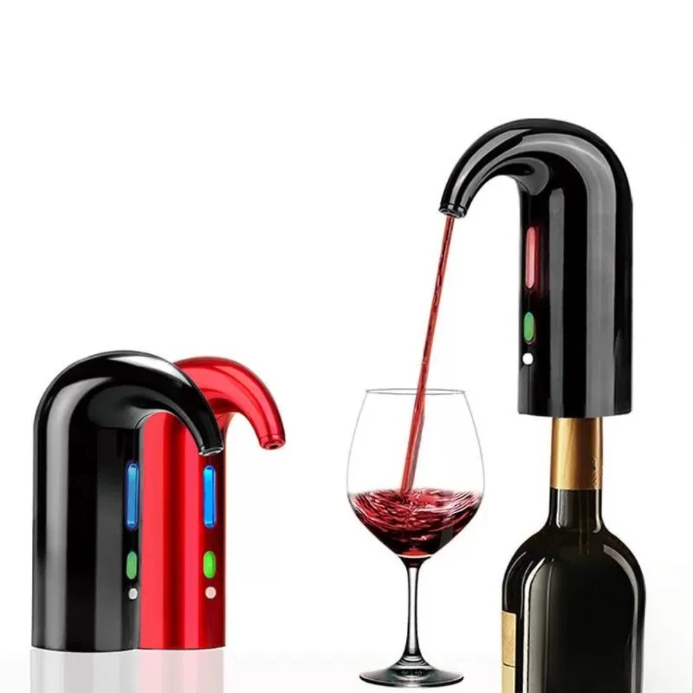 Smart Electric Wine Pourer USB Charging Automatic Red Wine Aerator Quick Drinks Dispenser Bar Tools