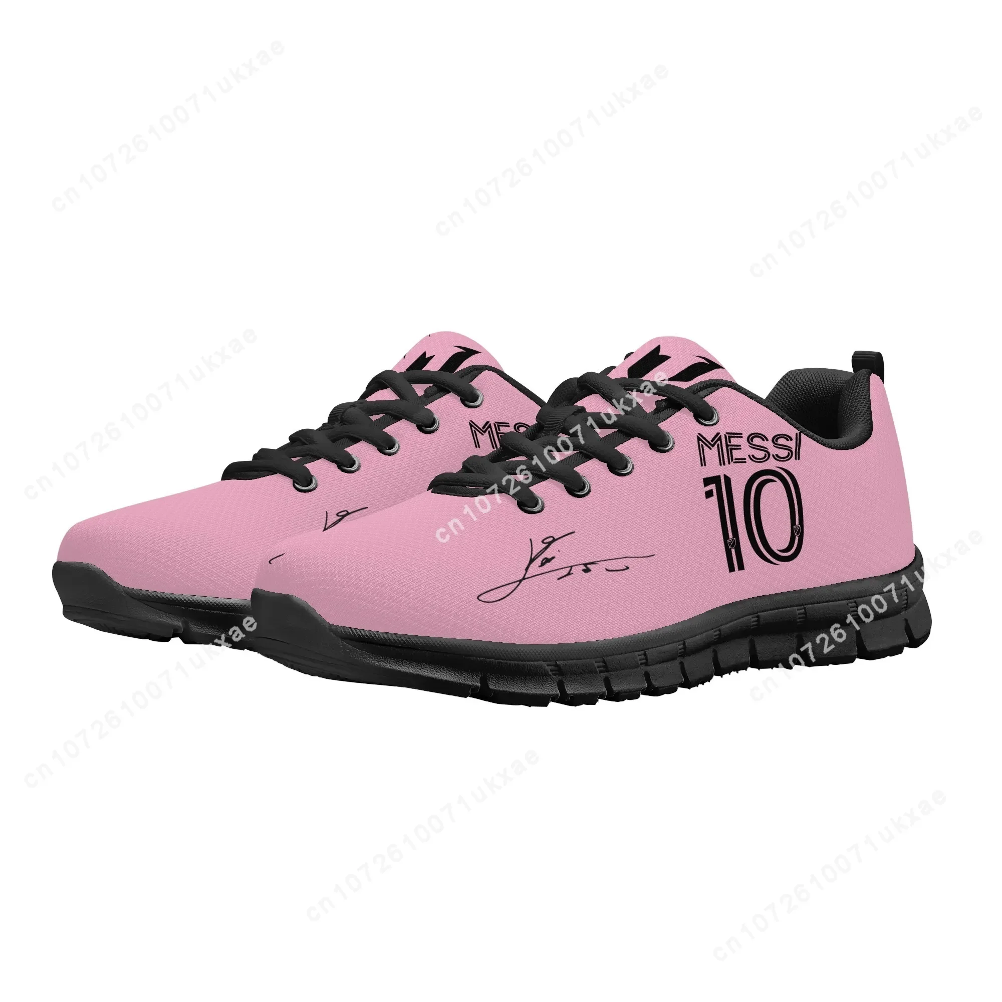 Chaussures de sport argentines avec logo Miami Messi 10 pour hommes et femmes, baskets décontractées pour adolescents et enfants, chaussures de rencontre personnalisées, haute qualité