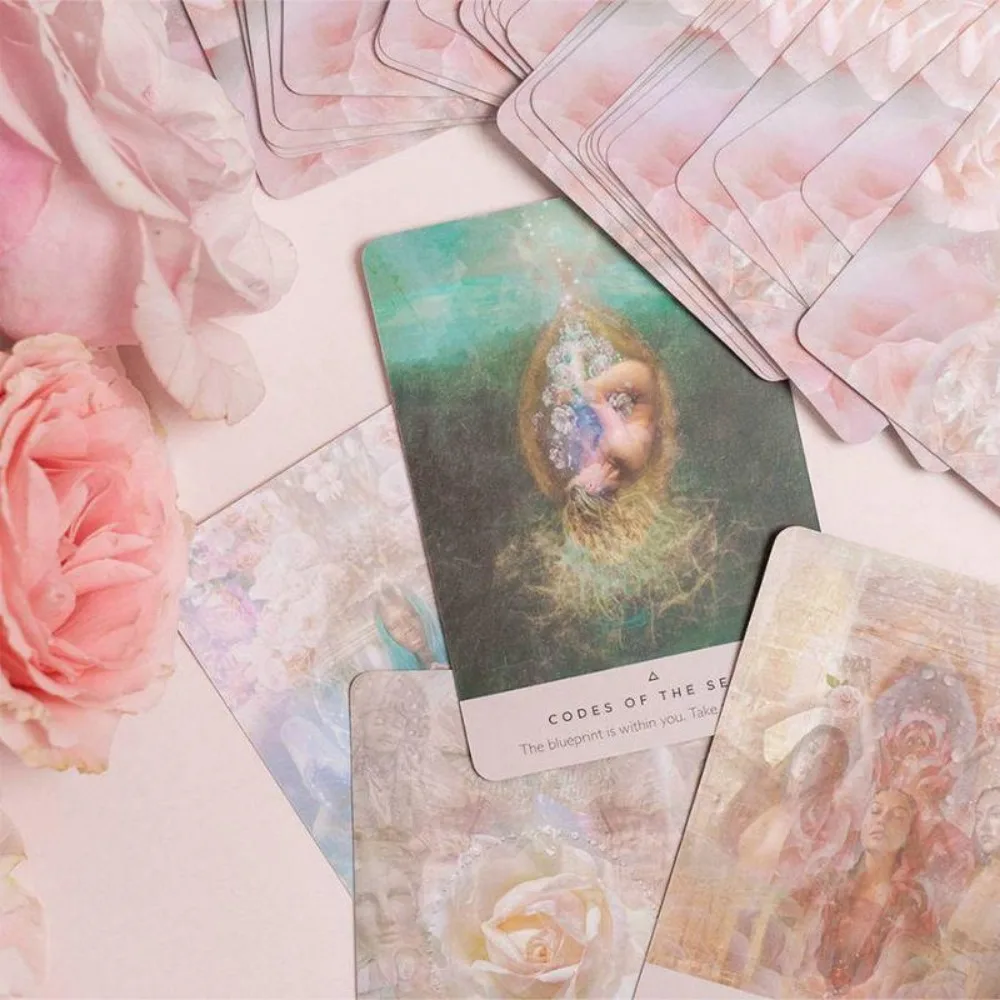 11*6.5cm The Rose Oracle Cards 44-Card Deck