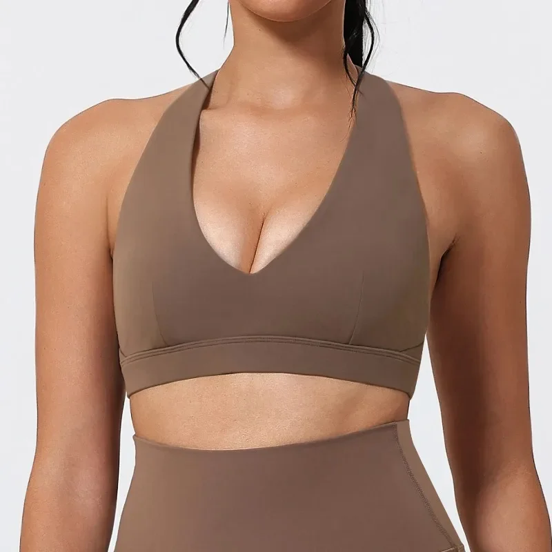 Summer Women Sports Bra Pilates Yoga Bra Gym Underwear Running Shock Proof Breathable Quick-Dry Fitness Top For Girls