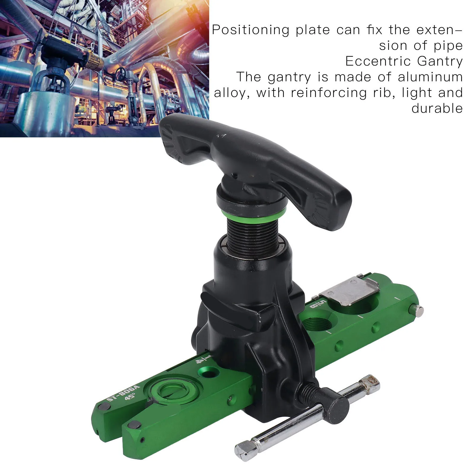 

Эксцентриковый инструмент для развальцовки труб, набор инструментов для развальцовки из алюминиевого сплава, легкий вращающийся нож для обрезки для заводского производства