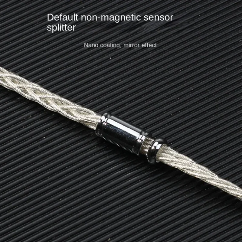 FiftyStrings Arctic Fox سماعة ترقية كابل متوازن تايوان Wanlong Upocc 7N Type2 النحاس الفضة مطلي MMCX 0.78 2pin