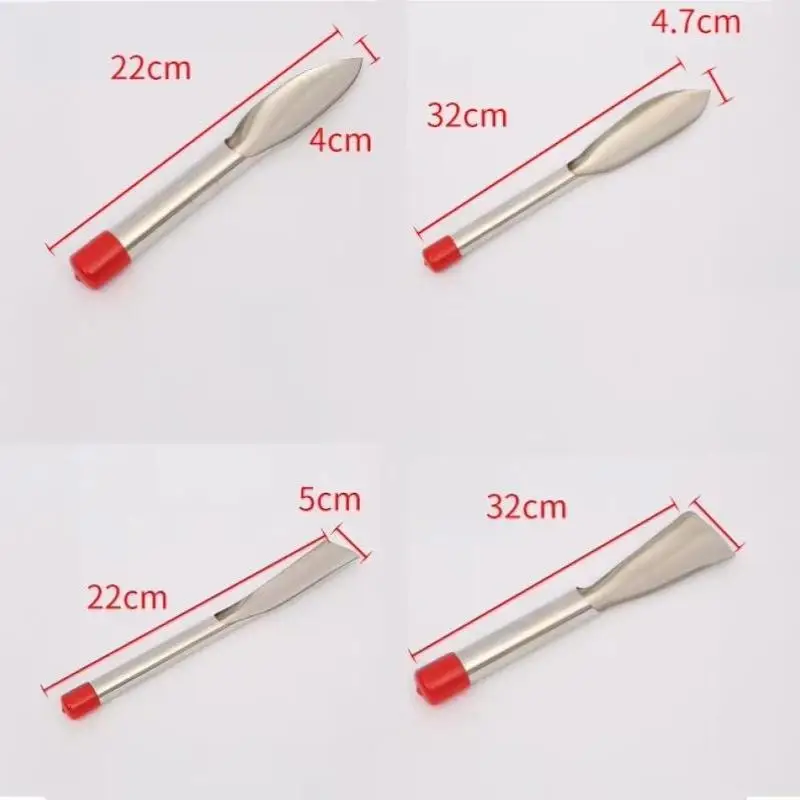 Stainless Steel Garden Hand Shovel 1/4Pcs Odorless Digging Scoop for Organic Vegetable Planting Transplanting Home Gardening