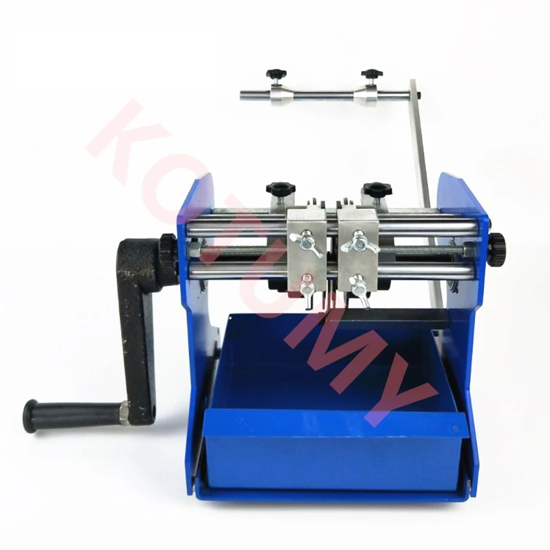 Imagem -05 - Mão Manivela Resistência Forming Machine u f tipo Resistor Axial Chumbo Bend Cut & Form Machine Manual u f tipo Bend Molding Machine