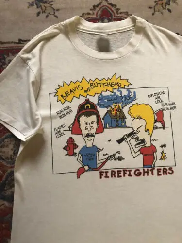 

Унисекс хлопковая Футболка Beavis и Butthead с мультяшным рисунком, все размеры, VN1893