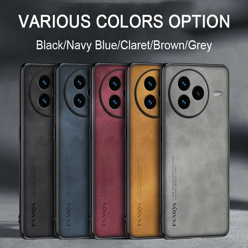 

For Xiaomi Civi 5 4 Pro 5G Case Sheepskin Leather Back Cover For Xiaomi Civi 5 4 Pro 5G Shockproof Coque