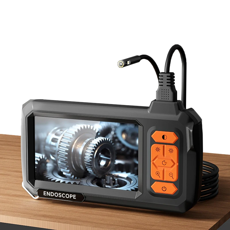 2-20m Abnehmbares Endoskop mit Dualer 8mm 1080P Kamera und 4,3'' Bildschirm, IP67 Inspektionssonde für Auto und Rohrleitungen